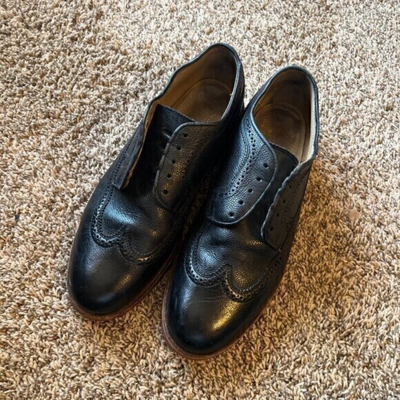 Frye men's black oxford sneaker shoes - Picture 1 of 6